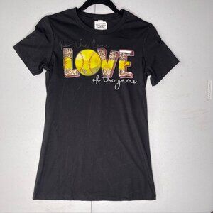 New For the love of the game, women's large